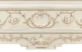 Antoinette Chest Of Two Drawers Distressed White-Chests-Sarreid-LOOMLAN