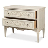 Antoinette Chest Of Two Drawers White