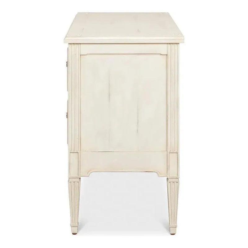 Antoinette Chest Of Two Drawers White