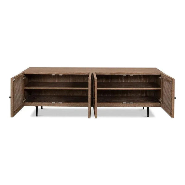 Anton Credenza TV Stand Cabinet for Living Room-TV Stands & Media Centers-Sarreid-LOOMLAN