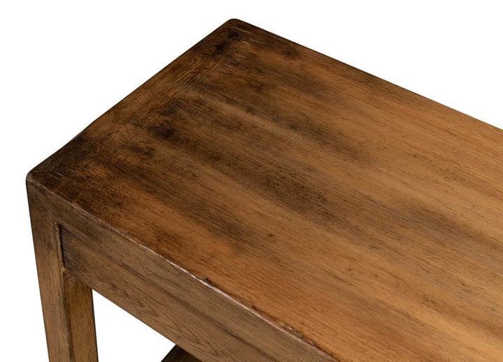 Anton Wooden Rectangular Console Table - LOOMLAN - Sarreid - Console Tables