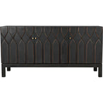 Anubis Black 3 Door Sideboard