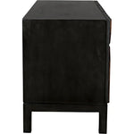 Anubis Black 3 Door Sideboard