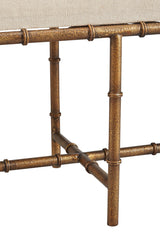 Anubis Iron Bench-Bedroom Benches-Furniture Classics-LOOMLAN