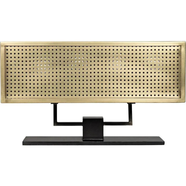 Apollo Metal Table Lamp With Brass Finish - LOOMLAN - Noir - Table Lamps