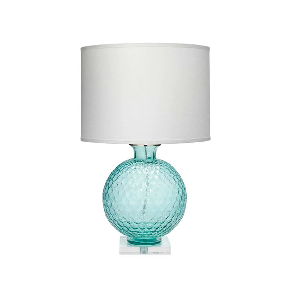 Aqua Glass Clark Table Lamp Table Lamps LOOMLAN By Jamie Young