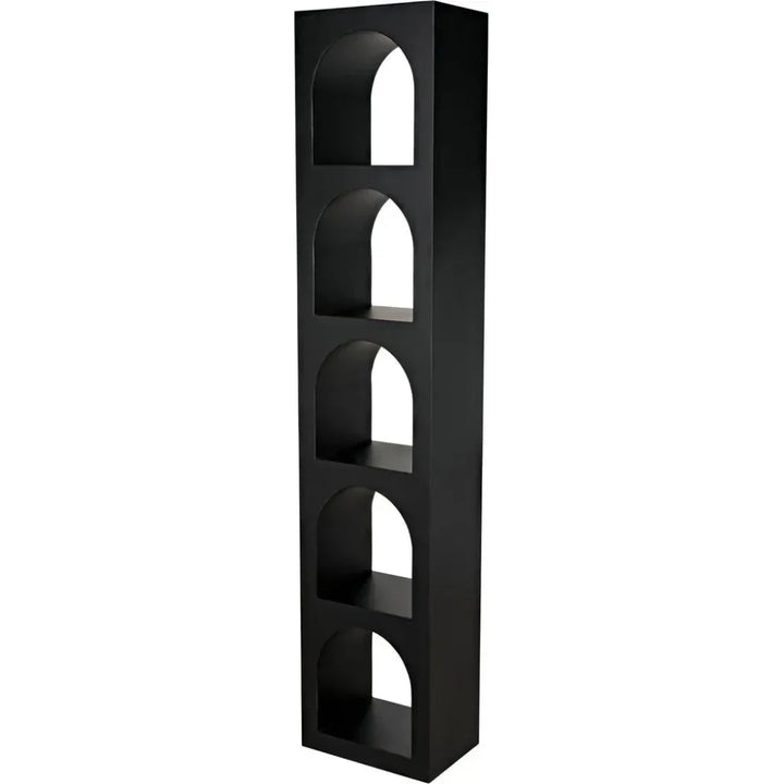 Aqueduct Black Metal Etagere-Etageres-Noir-LOOMLAN