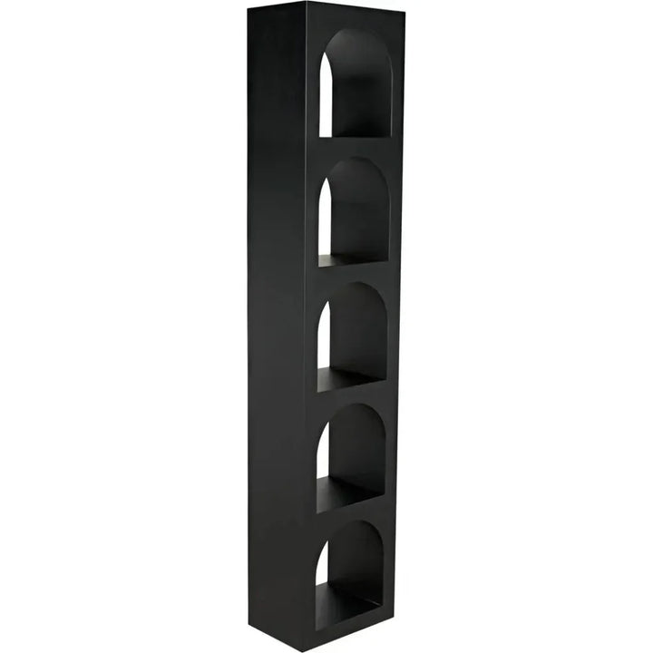 Aqueduct Black Metal Etagere-Etageres-Noir-LOOMLAN