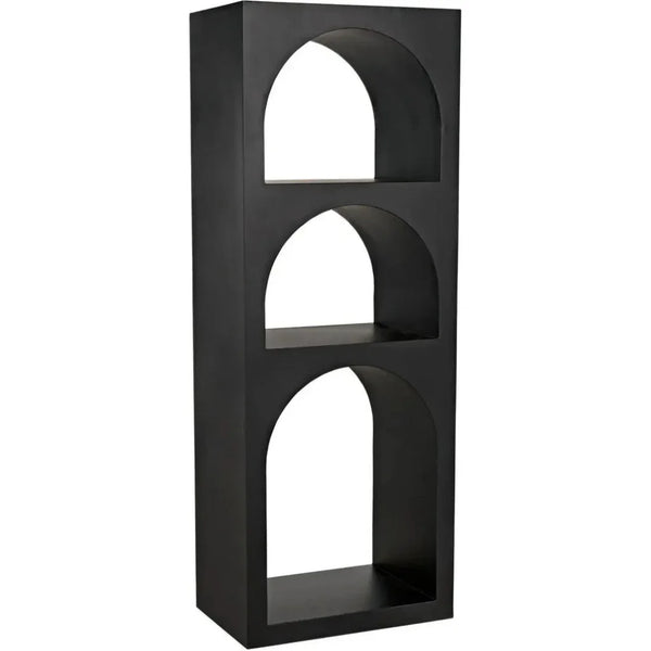 Aqueduct Black Metal Etagere-Etageres-Noir-Small-LOOMLAN