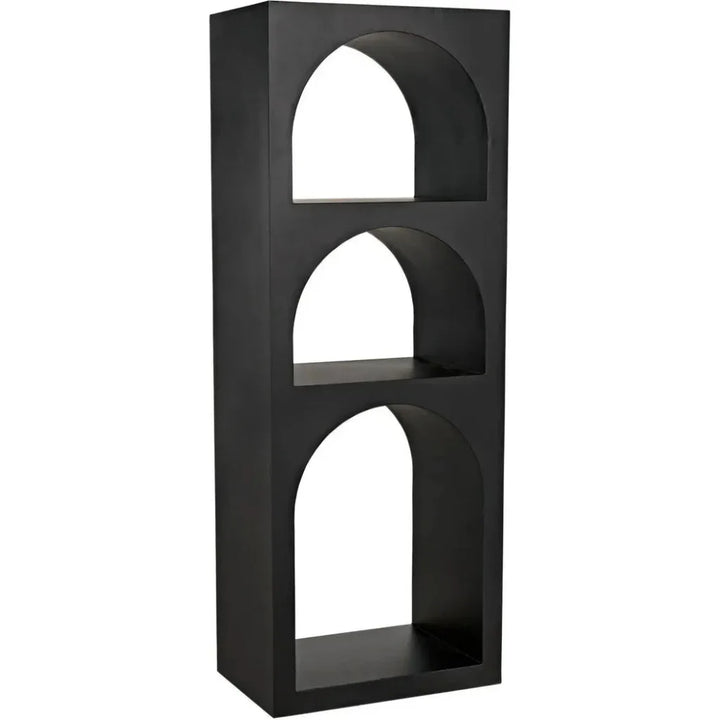 Aqueduct Black Metal Etagere-Etageres-Noir-Small-LOOMLAN