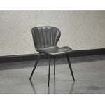 Arabella Leather Armless Dining Chair