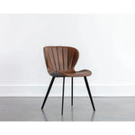 Arabella Leather Armless Dining Chair