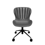 Arabella Leather Armless Office Chair