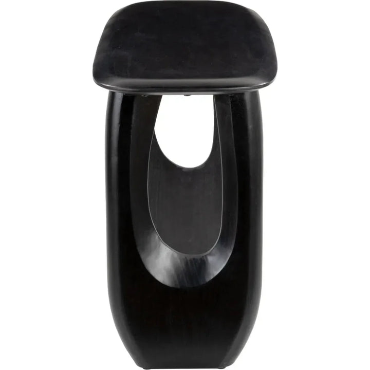 Arasan Wood Black Geometric Console Table - LOOMLAN - Zuo Modern - Console Tables