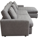Arcadia 2PC Reversible Chaise Sectional-Sectionals-Diamond Sofa-LOOMLAN