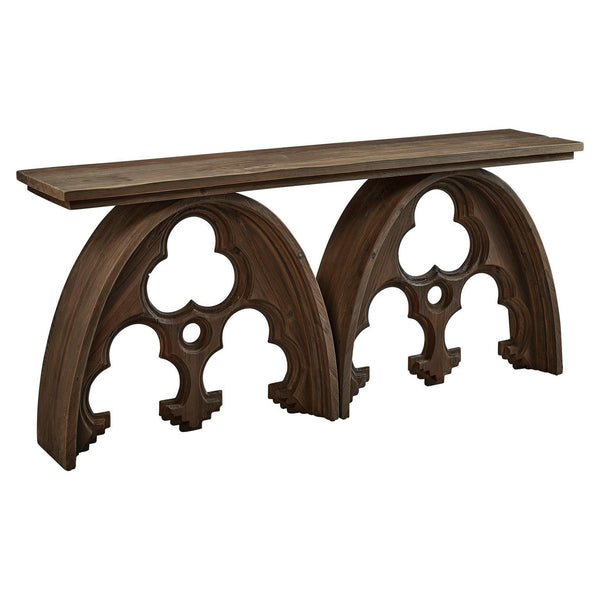 Arched Cathedral Console-Console Tables-Furniture Classics-LOOMLAN