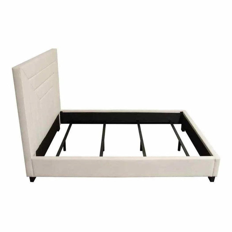 Arden Fabric Bed Frame with Headboard-Beds-Diamond Sofa-LOOMLAN