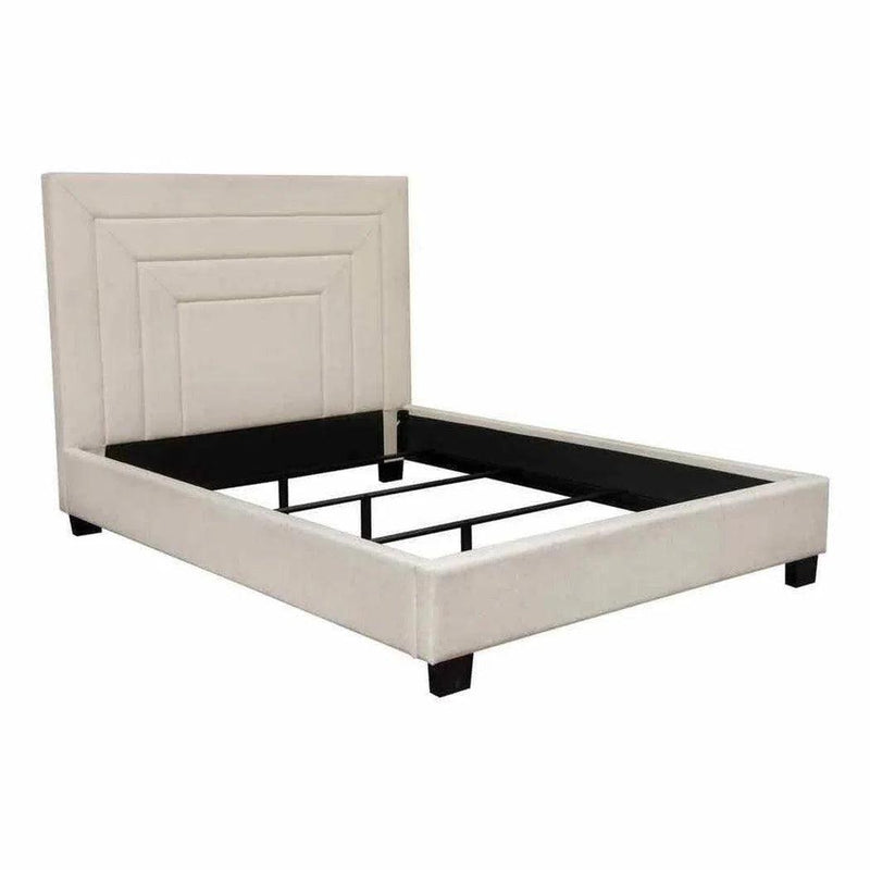 Arden Fabric Bed Frame with Headboard-Beds-Diamond Sofa-Eastern King-LOOMLAN