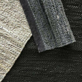 Ardisia Charcoal Grey Solid Handmade Wool Rug By Linie Design Area Rugs LOOMLAN By Linie Rugs