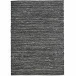 Ardisia Grey Solid Handmade Wool Rug