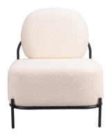 Arendal Accent Chair Vanilla-Club Chairs-Zuo Modern-LOOMLAN