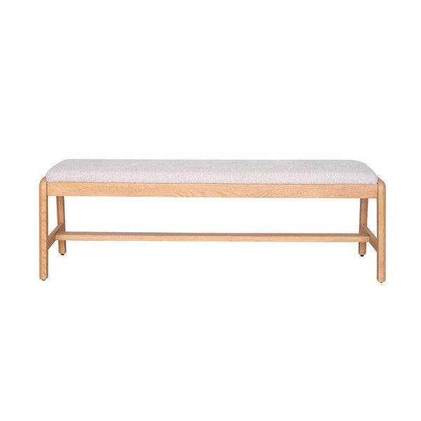 Arizona Dining Bench - Oatmeal Dining Benches LOOMLAN By LHImports