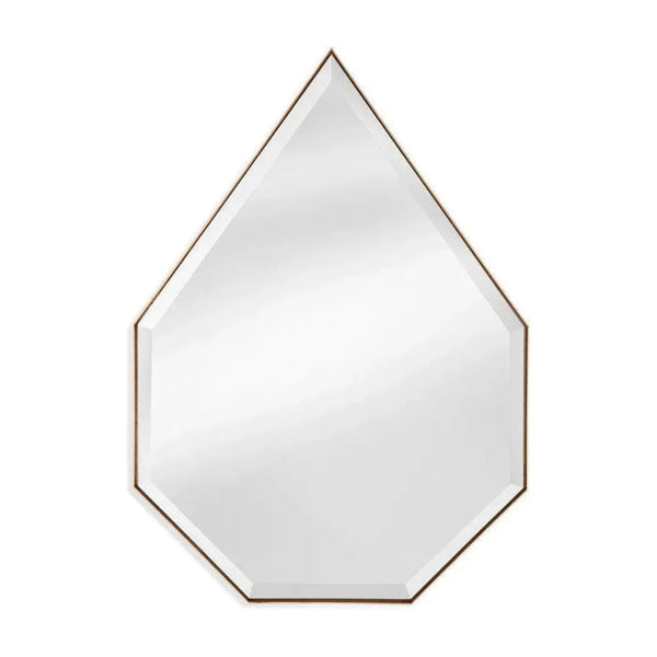 Arlington Metal Gold Wall Mirror - LOOMLAN - Bassett Mirror - Wall Mirrors