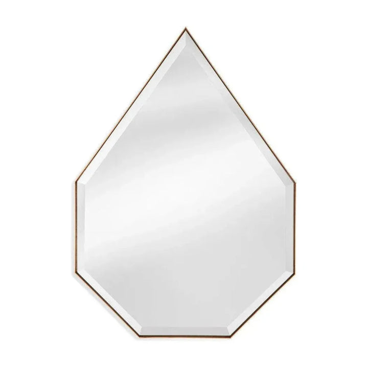 Arlington Metal Gold Wall Mirror - LOOMLAN - Bassett Mirror - Wall Mirrors