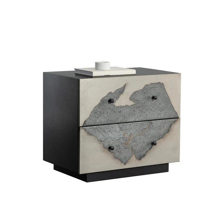 Arlington Nightstand Hand Soft Closing Drawers - LOOMLAN