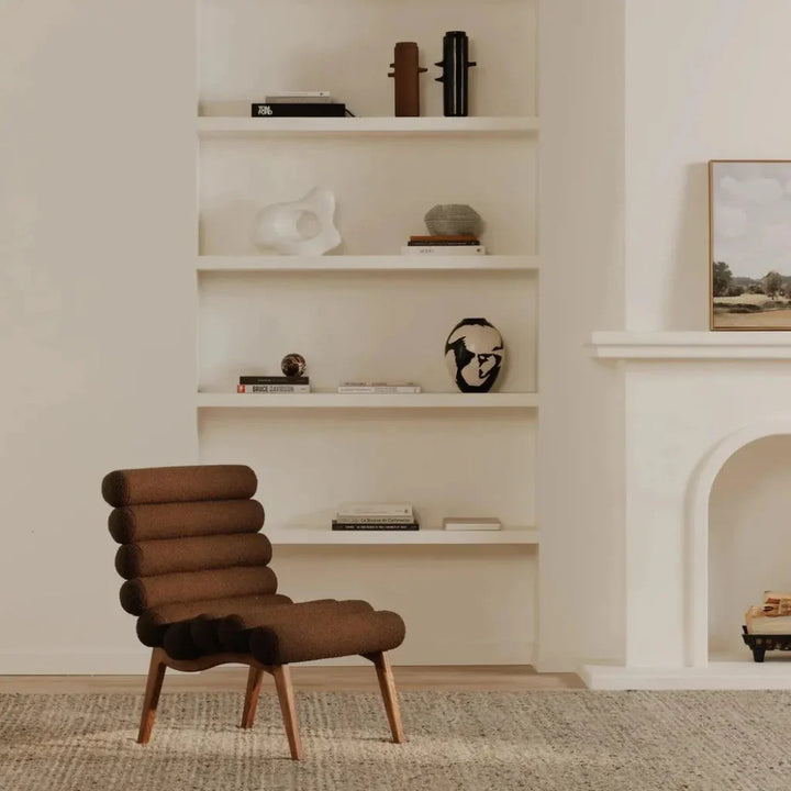 Arlo Performance Fabric Armless Accent Chair - LOOMLAN - Moe's Home - Accent Chairs