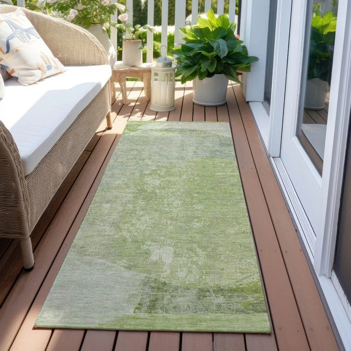 Armalise Aloe Washable Indoor - Outdoor Rug - LOOMLAN - LOOMLAN Rugs - Outdoor Rugs