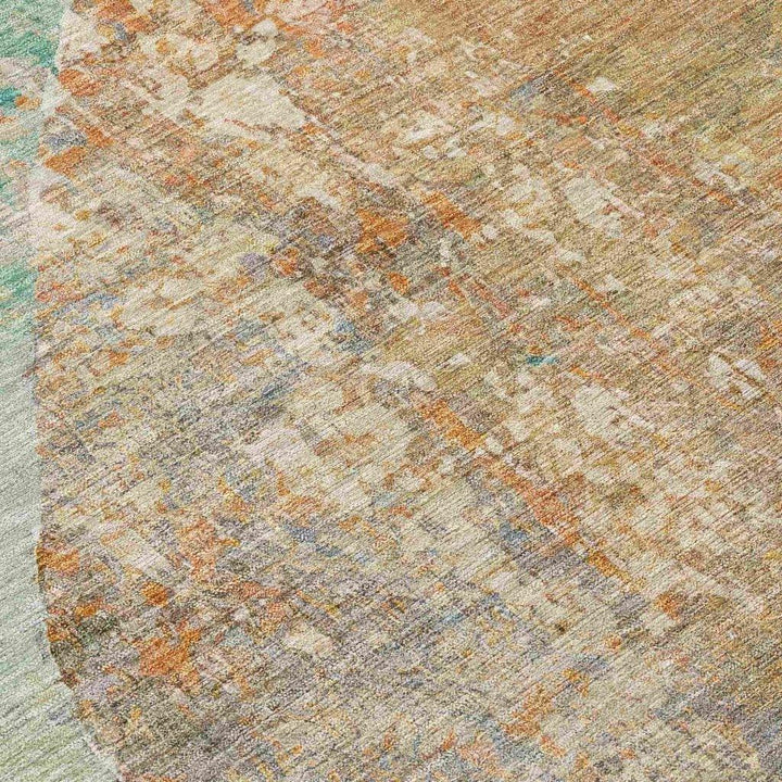 Armalise Teal Washable Indoor - Outdoor Rug - LOOMLAN - LOOMLAN Rugs - Outdoor Rugs