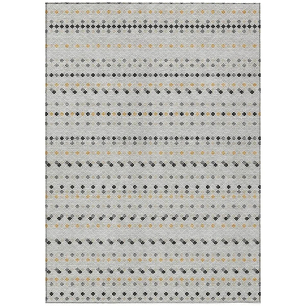 Artexa Gray Washable Indoor - Outdoor Rug - LOOMLAN - LOOMLAN Rugs - Outdoor Rugs