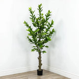 Artificial Botanical Green Indoor Lemon Tree-Artificial Trees-Le Present-LOOMLAN