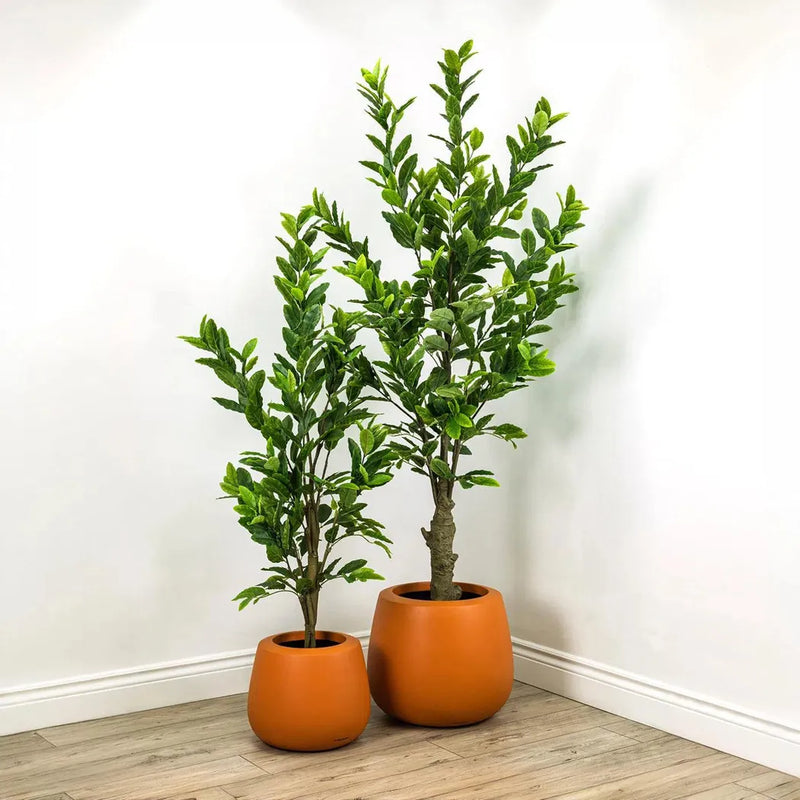 Artificial Botanical Green Indoor Lemon Tree-Artificial Trees-Le Present-LOOMLAN