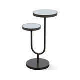 Artistry High-Low Scatter Round Accent Table