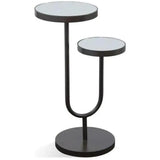 Artistry High-Low Scatter Round Accent Table