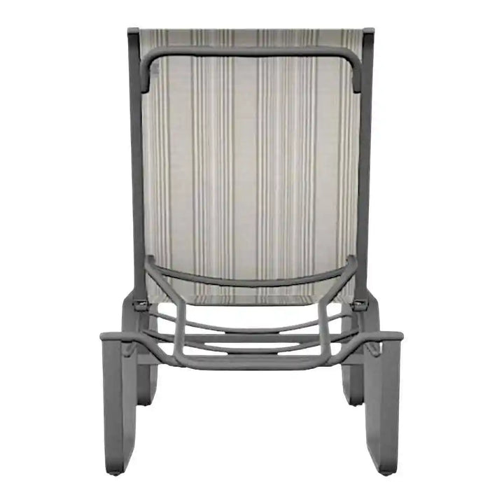 Aruba II Sling Lay-flat Stacking Chaise-Outdoor Chaises-Telescope-LOOMLAN