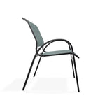 Aruba II Durable Sling Dining Stacking Cafe Chair