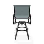 Aruba II Sling Bar Height Swivel Cafe Chair