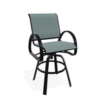 Aruba II Sling Bar Height Swivel Cafe Chair