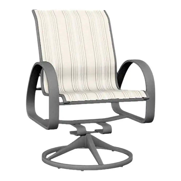 Outdoor Swivel Rocker Chair with 360° Motion | LOOMLAN