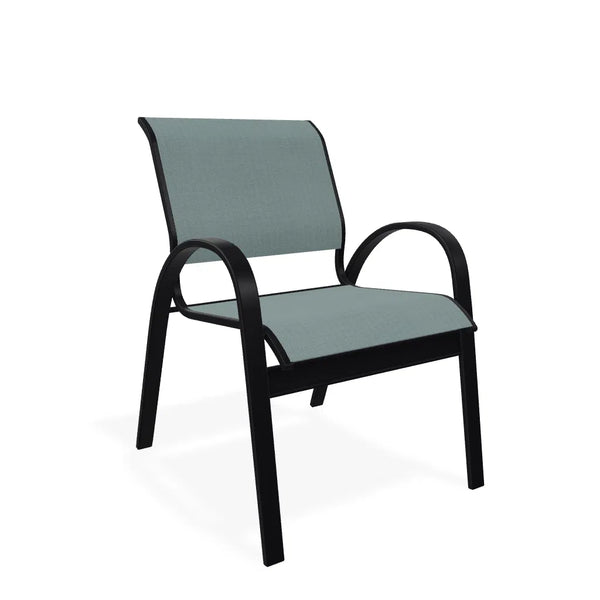 Aruba II Durable Sling Dining Stacking Cafe Chair