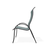 Aruba II Sling Supreme Stacking Arm Chair