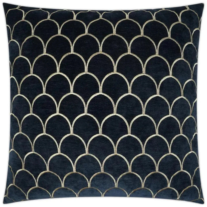 Arvana Midnight Blue Throw Pillow Insert - LOOMLAN - D.V. Kap - Throw Pillows
