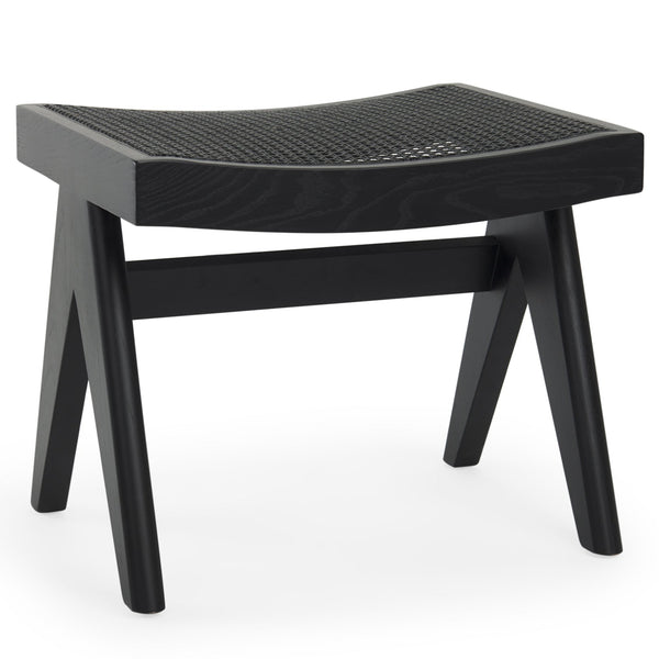 Arvin Wooden Black Stool