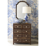 Aryana Wooden Artistic Chest-Chests-Chelsea House-LOOMLAN