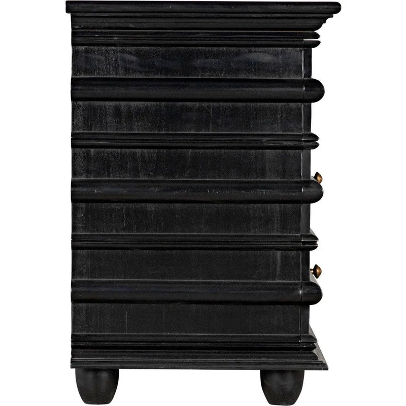 Ascona Wood Black Chest