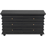 Ascona Wood Black Chest