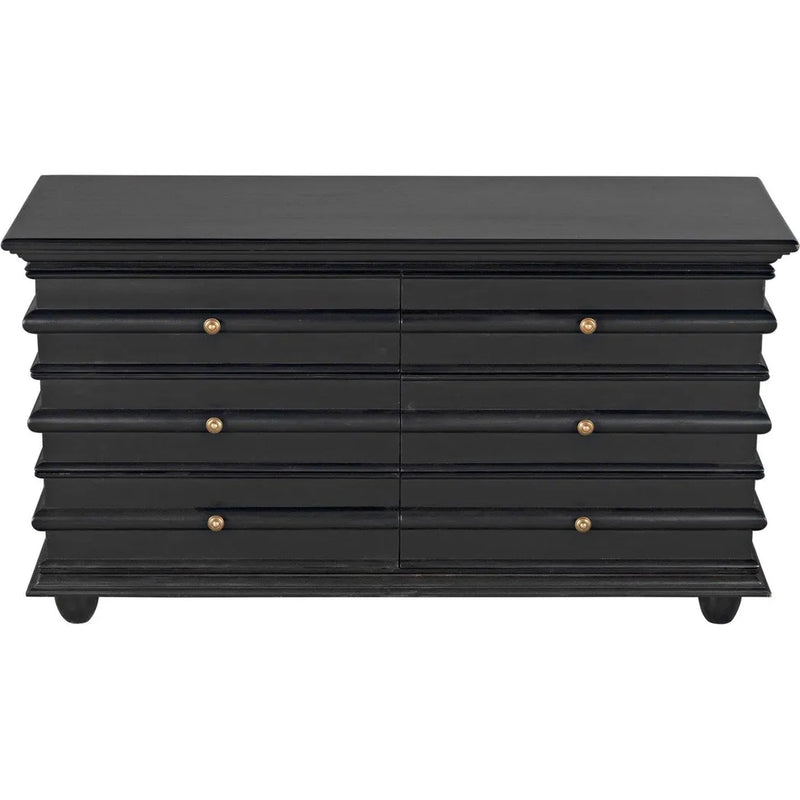 Ascona Wood Black Chest